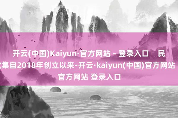 开云(中国)Kaiyun·官方网站 - 登录入口    民众灯塔收集自2018年创立以来-开云·kaiyun(中国)官方网站 登录入口