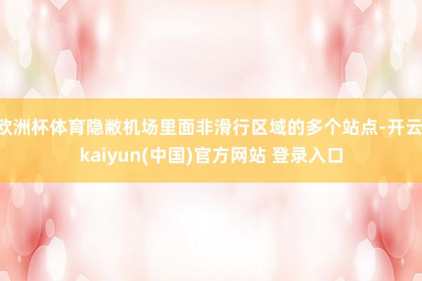 欧洲杯体育隐敝机场里面非滑行区域的多个站点-开云·kaiyun(中国)官方网站 登录入口
